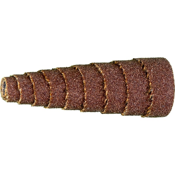Rollo de cartucho Pferd de 3/4" x 2", 3/16" AH - Cono completo, Óxido de aluminio 180 grano - 41884