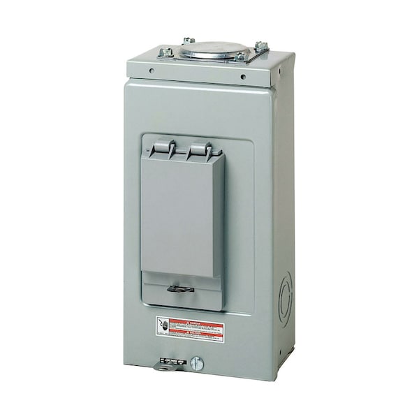Eaton Load Center, BR, 2 Spaces, 70A, 120/240V AC, Main Lug, 1 Phase - BR24L70RP