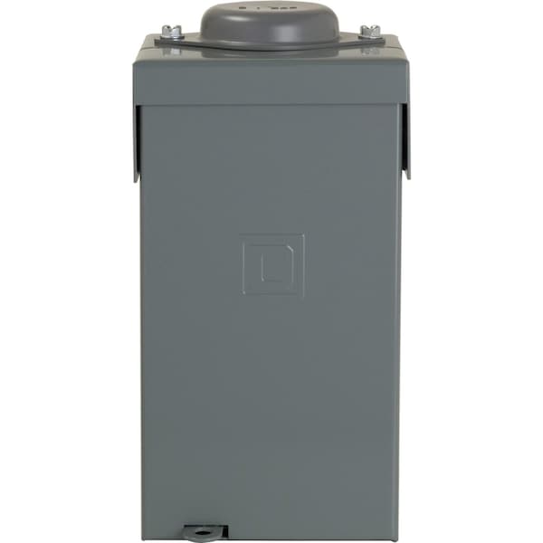 Square D Load Center, 2 Spaces, 70A, 120/240V AC, 1 Phase - HOM24L70RBCP