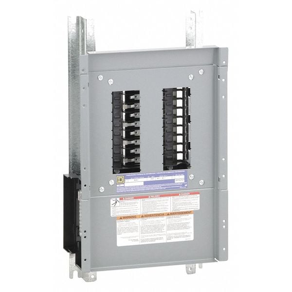 Square D Panelboard Interior, QHB, QOB, QOB-VH, 18 Spaces, 100A, 120/240V AC, Convertible Main Lug, 1 Phase - NQ18L1