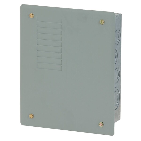 Ge Load Center, TL, 4 Spaces, 125A, 120/240V AC, Main Lug, 1 Phase - TL412C