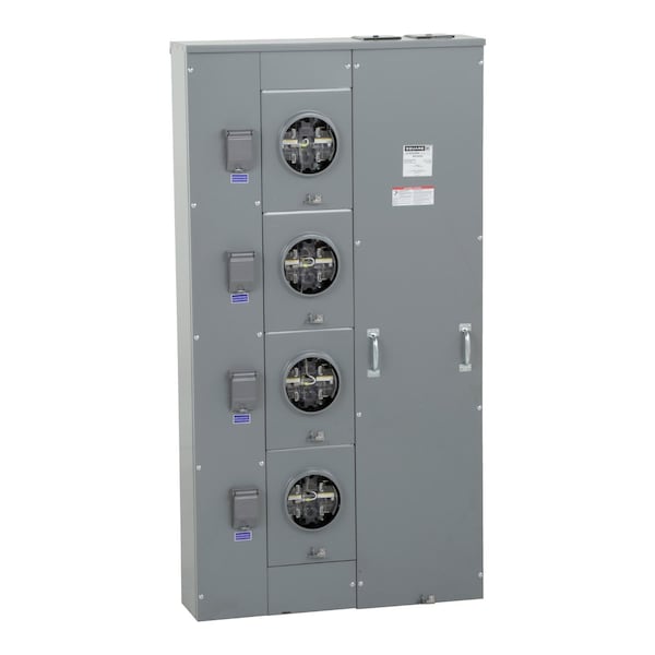 Square D Meter Main, MPL, 120/240V AC, Main Lug, 1 Phase - MPL64225