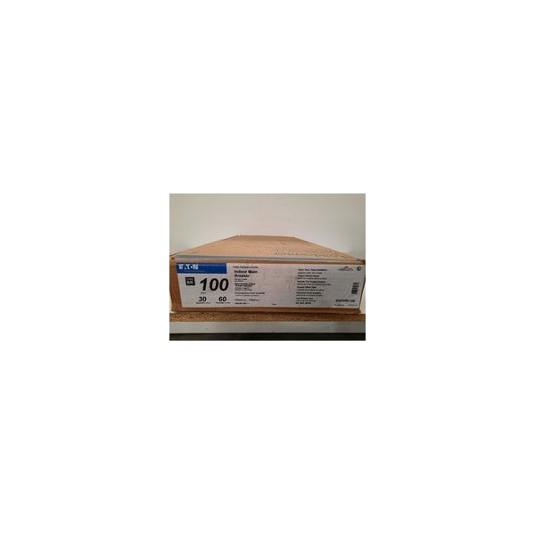 Eaton Loadcenters and Panelboards BR 1P 100A 240V 50/60Hz 1Ph 3Wire 60Cir 30Sp  NEMA 1 - BRP30BC100