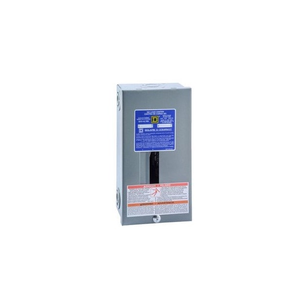 Square D Loadcenters and Panelboards QO 70A 240V 50/60Hz 1Ph 3Wire 4Cir 2Sp  NEMA 1 - QO24L70SCP