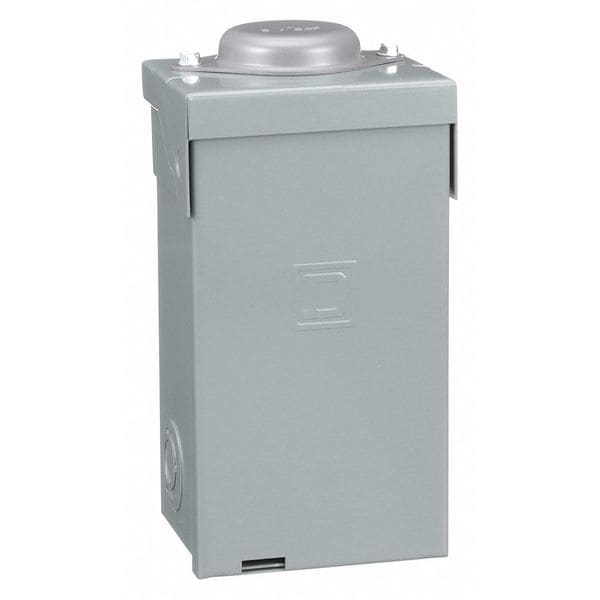 Square D Load Center, 2 Spaces, 70A Amps, 120/240V AC - HOM24L70RB
