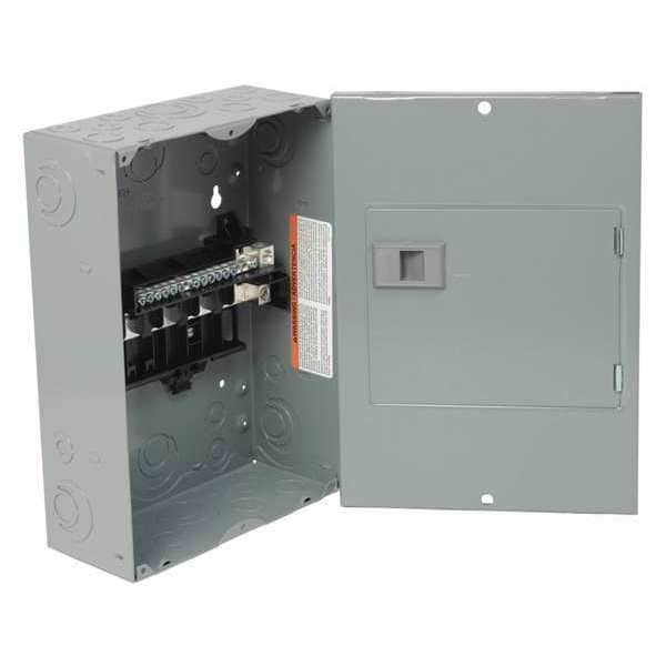 Square D Load Center, QO, 8 Spaces, 100A, 240V, Main Lug, 1 Phase - QO816L100DSCU