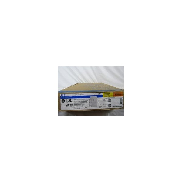 Eaton Loadcenters and Panelboards BR 1P 100A 240V 50/60Hz 1Ph 3Wire 40Cir 20Sp NEMA 1 - BRP20H100V25