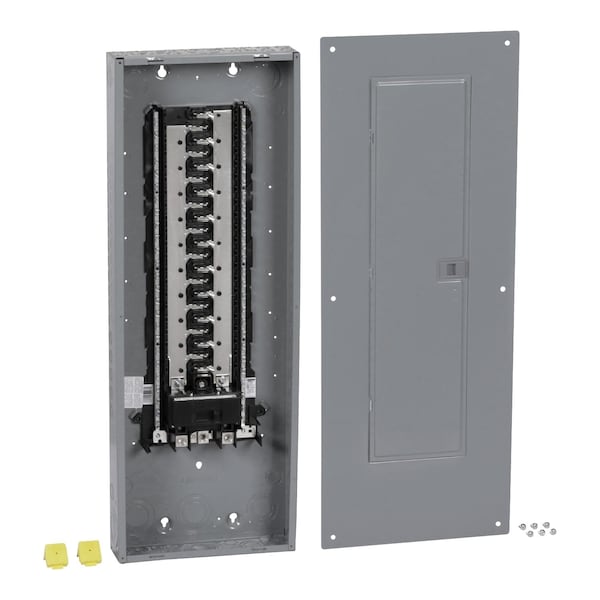 Square D Load Center, HOM, 42 Spaces, 225A, 120/240V AC, PoN Convertible Main Breaker, 1 Phase - HOM4284M225PC