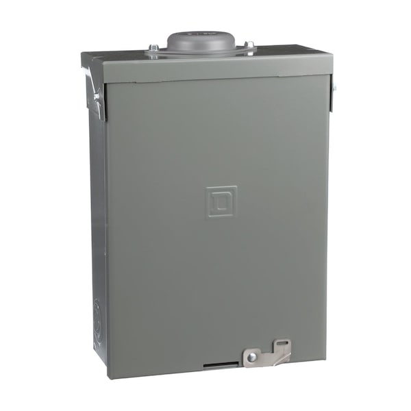 Square D Load Center, QO, 6 Spaces, 100A, 240V, Main Lug, 1 Phase - QO612L100RBCU