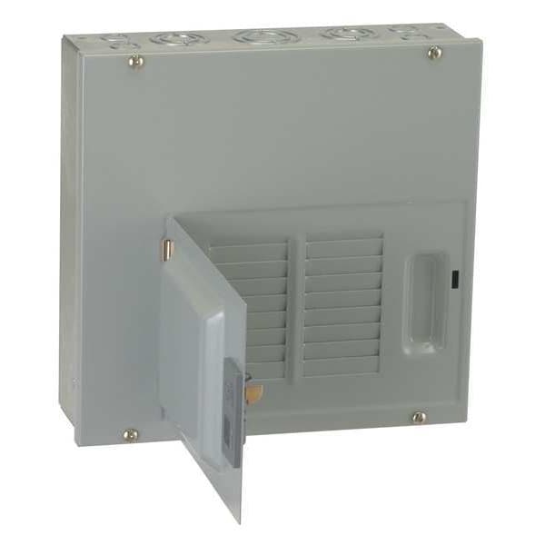 Ge Load Center, TLM812, THQL, 8 Spaces, 125A, 120/240V AC, Convertible Main Lug, 1 Phase - TLM812FCUD