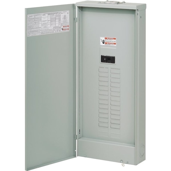 Eaton Cutler-Hammer Circuit Breaker Enclosure, BRP, 30 Spaces, 200A, 120/240V AC, Main Circuit Breaker, 1 Phase - BRP30B200R