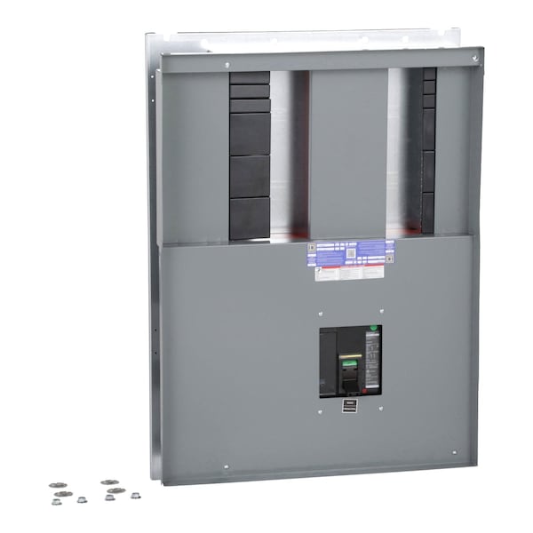 Square D Interior, I-Line Panelboard, HCP, 600A, w/main breaker, 36in CB space, for 42in W x 68in H x 9.5in D box, Al bus - HCP18686M