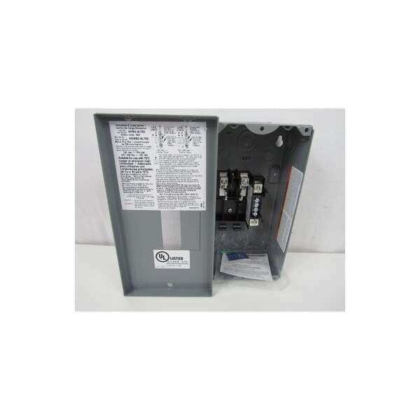 Square D Loadcenters and Panelboards HOM 70A 240V 50/60Hz 1Ph 3Wire 4Cir 2Sp  NEMA 1 - HOM24L70SCP