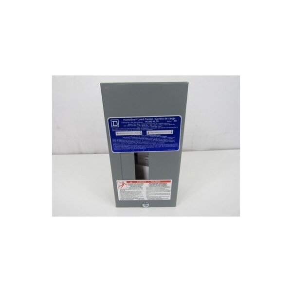 Square D Loadcenters and Panelboards HOM 70A 240V 50/60Hz 1Ph 3Wire 4Cir 2Sp  NEMA 1 - HOM24L70SCP