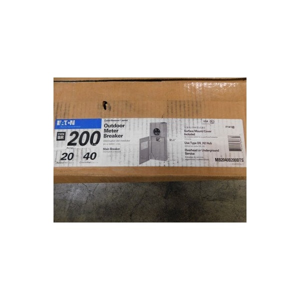 Eaton Loadcenters and Panelboards BR 200A 240V - MB2040B200BTS
