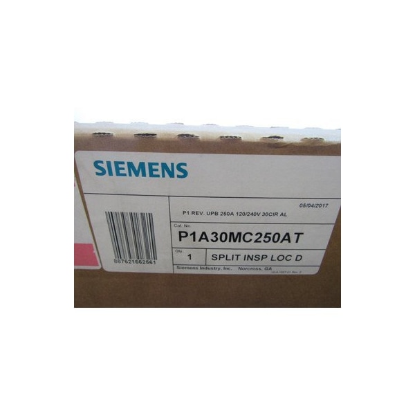 Siemens Loadcenters and Panelboards 250A 240V - P1A30MC250AT