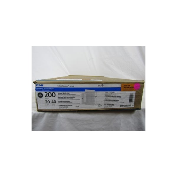 Eaton Loadcenters and Panelboards BR 1P 200A 240V - BRP20L200G