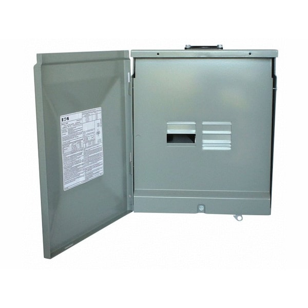 Eaton Load Center, BR, 4 Spaces, 125A, 120/240V AC, Main Lug, 1 Phase - BR48L125RP