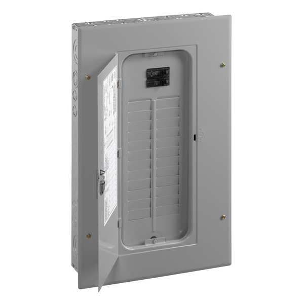 Ge Load Center, 24 Spaces, 125A Amps, 120/240V AC - TM2412CCU