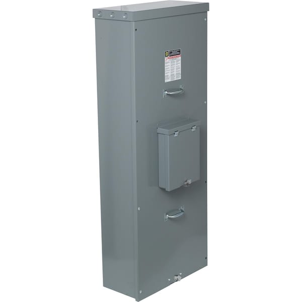 Square D Circuit breaker enclosure, PowerPacT P, 600A to 1200A, 2 and 3 pole, NEMA 3R, steel - P1200R