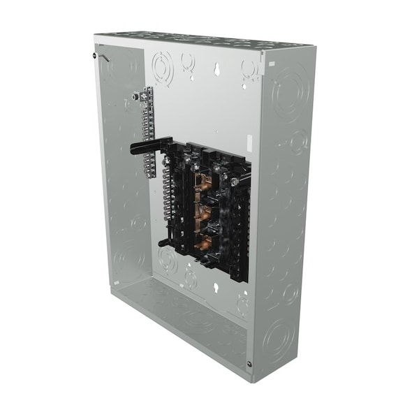 Siemens Circuit Breaker Enclosure, SN, 12 Spaces, 125A, 120/240V AC, Main Lug, 1 Phase - SN1224L1125