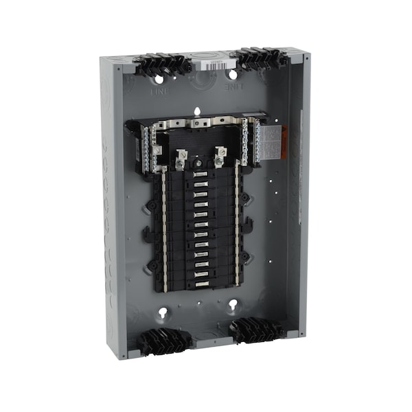 Square D Load Center, QO, 24 Spaces, 125A, 120/240V AC, PoN Convertible Main Lug, 1 Phase - QO124L125PQG