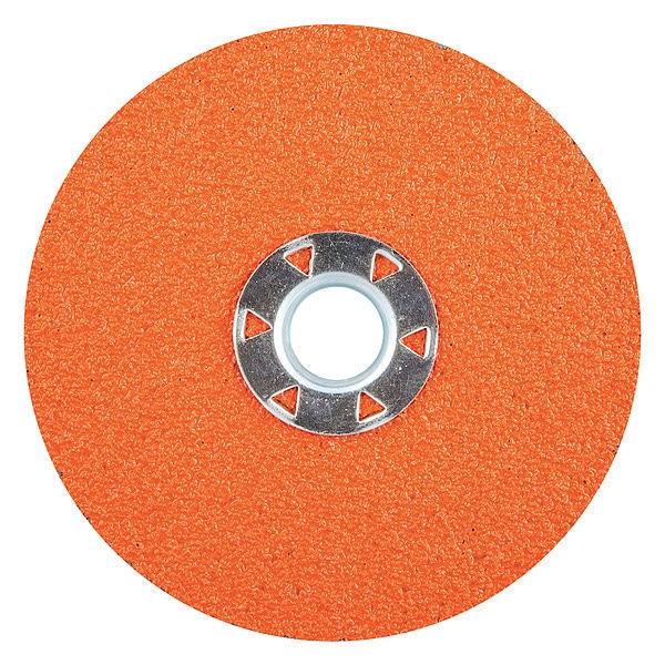Disco de Fibra Abrasiva Norton, 5" de diámetro, Abrasivo Recubierto - 69957370210