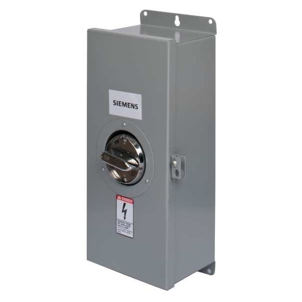 Siemens Circuit Breaker Enclosure, F6N, 3 Spaces, 250A, Main Circuit Breaker - F6N12