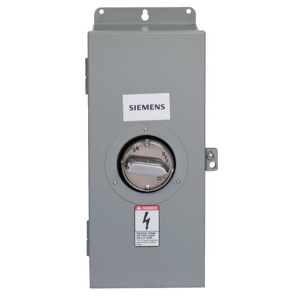 Siemens Circuit Breaker Enclosure, F6N, 3 Spaces, 250A, Main Circuit Breaker - F6N12