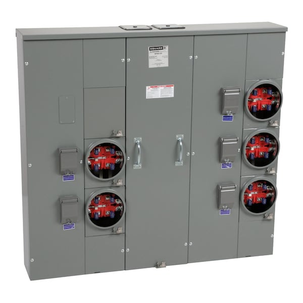 Square D Meter Main, MPR, 120/240V AC, Main Lug, 1 Phase - MPR85200