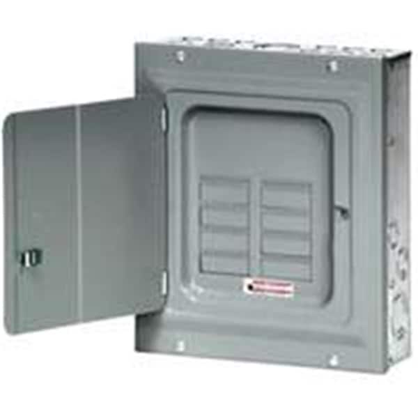 Eaton Cutler-Hammer Load Center, 8 Spaces, 125A, 120/240V AC, Main Lug, 1 Phase - 6800353