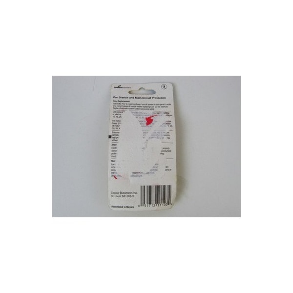 Eaton Bussmann Fuses 25A 125V, 10PK - NON-25