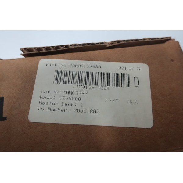 Ge FUSE CLIP KIT 3P 100A AMP 250/600V-AC FUSE BLOCK - THMC3363
