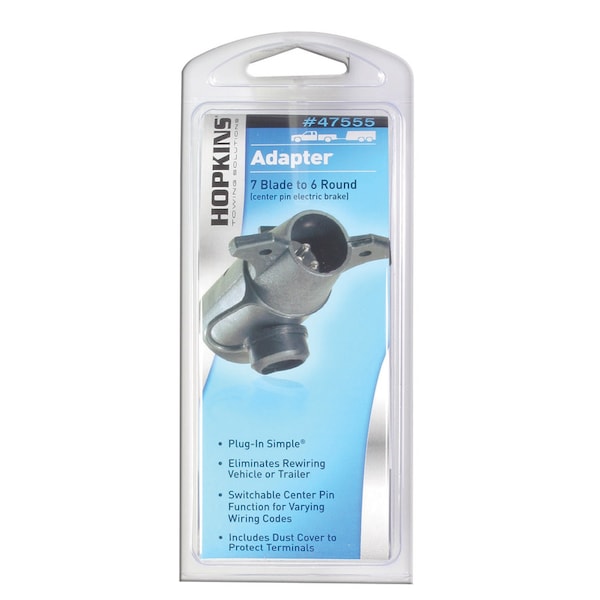 Hoppy Hopkins 7 Blade to 6 Round Trailer Adapter - 47555