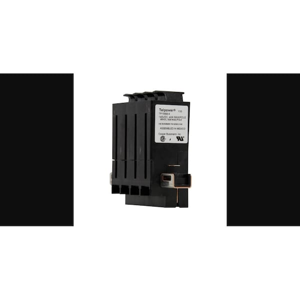 Eaton Bussmann Fused Pullout Disconnect, 39 to 50A Amp Range, 80V DC/145V DC Volt Rating, 4 Poles - TP15900-4