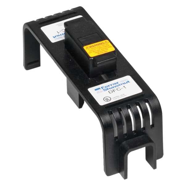 Mersen Fuse Cover, 0 to 30A Amp Range, 600V AC/DC Volt Rating, 1 Poles - DFC-10