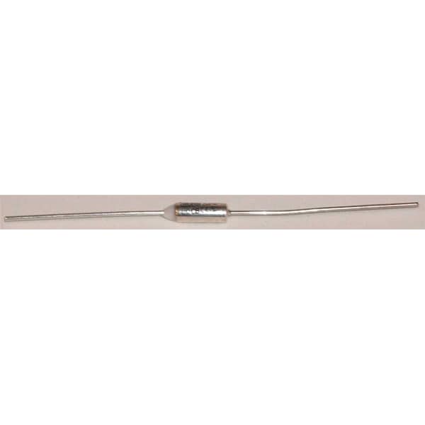 National Brand IN-LINE STRAIGHT FUSE LINK, THERMAL CUT-OFF, 204 DEGREES, 22 AMPS, 250 VOLTS, 5PK - NTC204