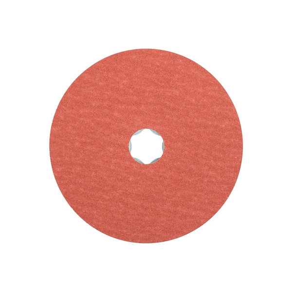 Disco de fibra Pferd COMBICLICK®, 5" de diámetro - Óxido de aluminio A-COOL, 60 granos - 40311