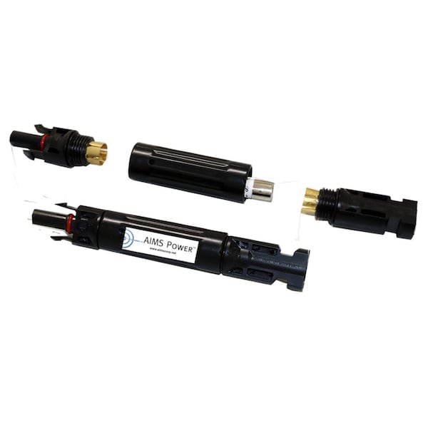 Aims Power Mc-4 Compatible Inline Fuse 30A Male & Female Ends - PV-F30