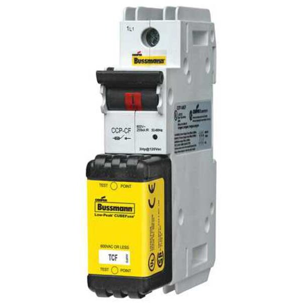 Eaton Bussmann Disconnect Switches, 61 to 100A Amp Range, 347V AC/125V DC Volt Rating, 1 Poles, Box Lug - CCP2-1-100CF