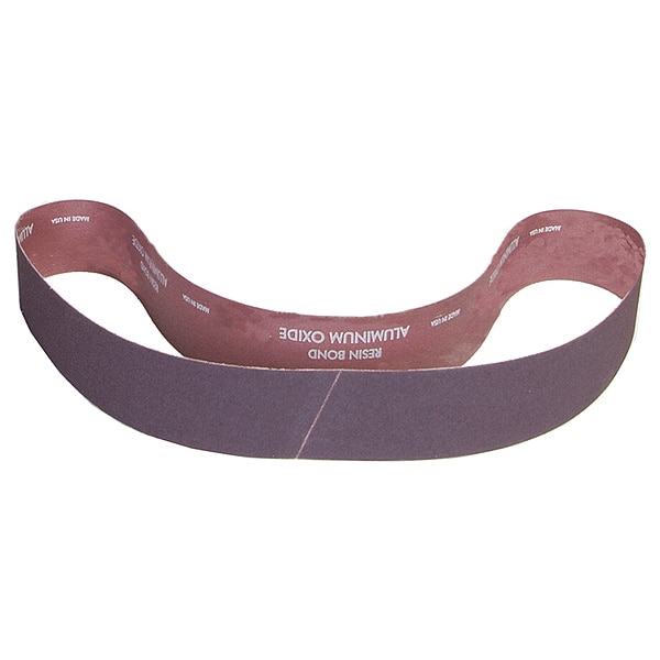 Norton Abrasives Sanding Belt, Recubierto, 1 pulgada de ancho, 42 pulgadas de largo, 150 granos, Fino, Óxido de Aluminio, R228 Metalite, Café - 78072720880