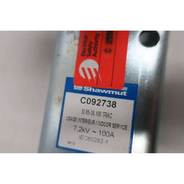 Ferraz Shawmut Fuse Base, 7200V AC Volt Rating, High Voltage Fuse Links Fuse Type - C092738