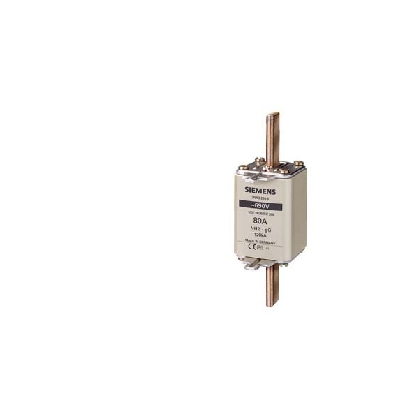 Siemens FUSE LINKLV HRC315A660VSIZE 2 - 3NA3252-6