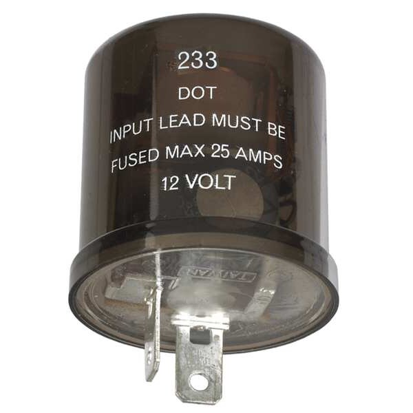 Eaton Bussmann Flasher, 20A, 3 Terminals, 12VDC - NO. 233