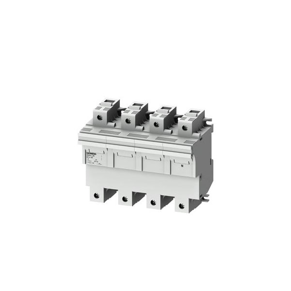 Siemens FUSE HOLDER, 3+N, 100A, 22X58MM FUSE - 3NW7262