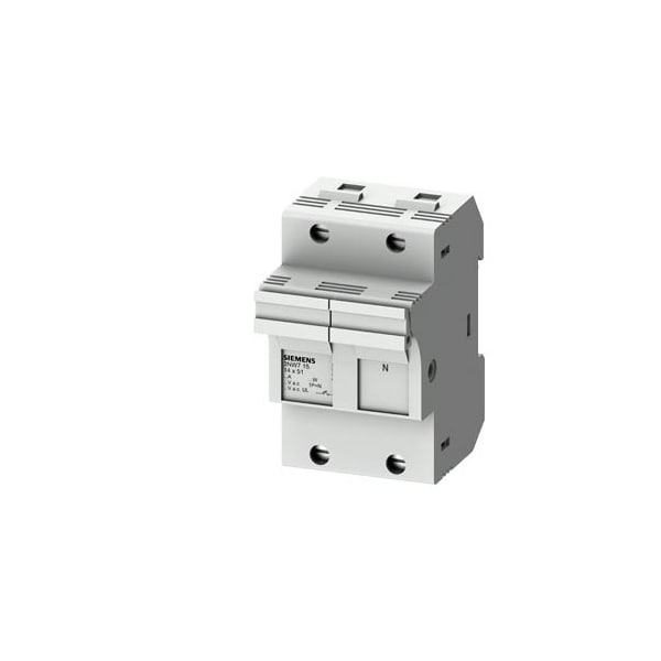 Siemens FUSE HOLDER, 1+N, 50A, 14X51MM FUSE - 3NW7151