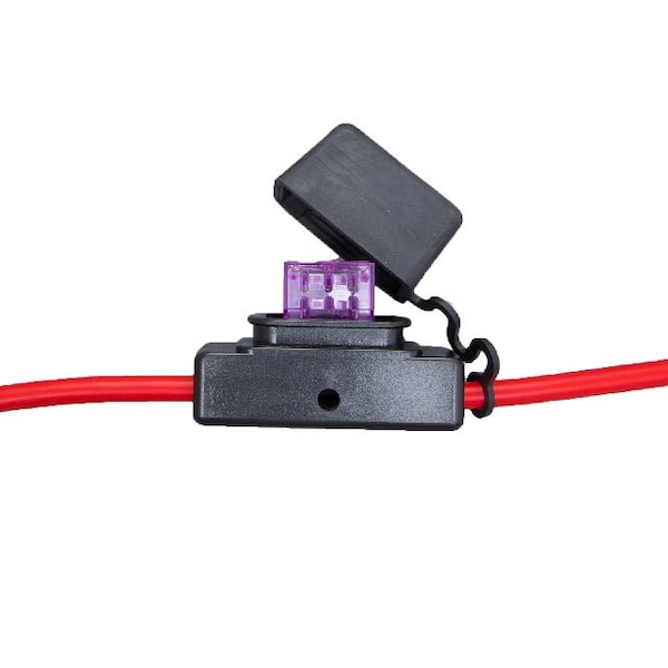 Optifuse IP65 In-Line for Maxi Blade, 8AWG 60A - LPX-02B-8R
