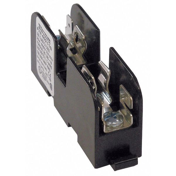 Mersen Open Fuse Block, G UL Class, 1 Poles, 0 to 15A Amp Range, 600V AC/DC Volt Rating - 40111G