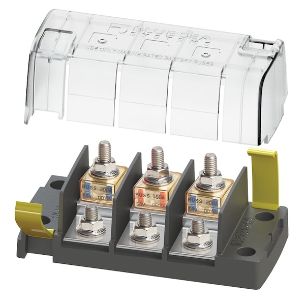 Blue Sea Systems Open Fuse Block, CC UL Class, 58V DC Volt Rating - 5194
