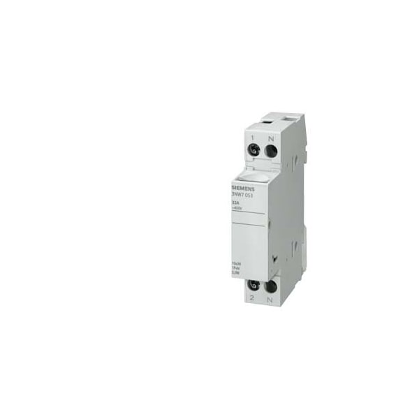 Siemens FUSE HOLDER, 1-POLE, 20A, 8X32MM FUSE - 3NW7313
